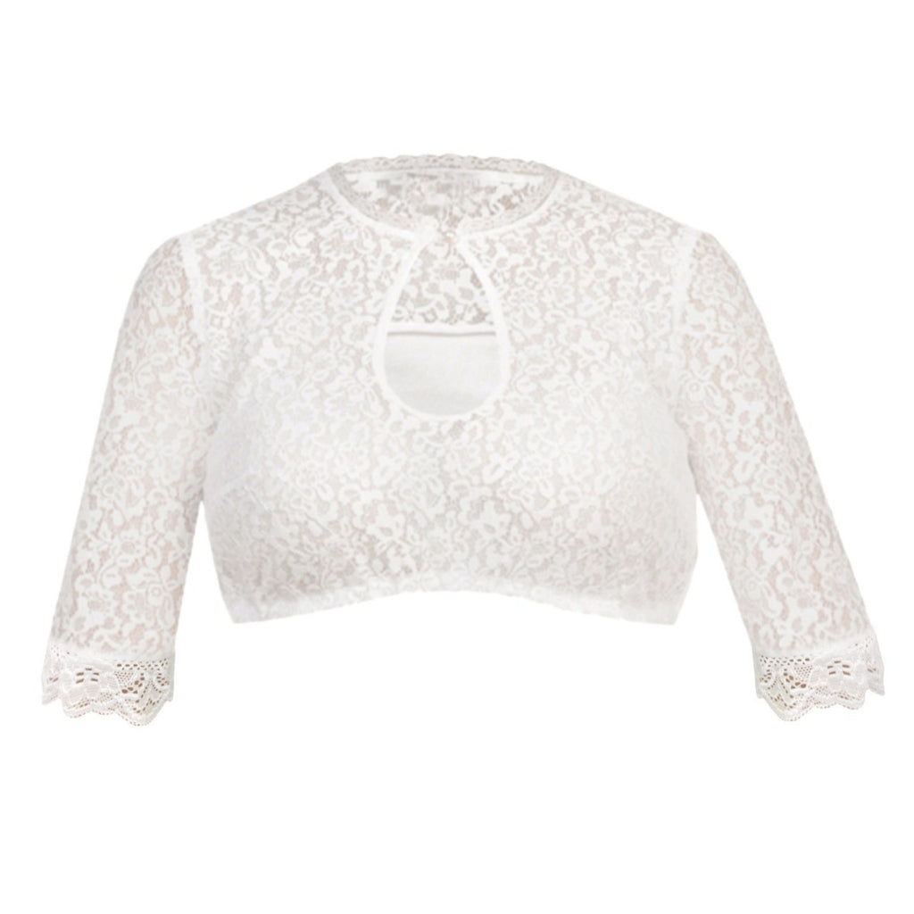 Elegant Classic Lace Base Shirt For Halloween
