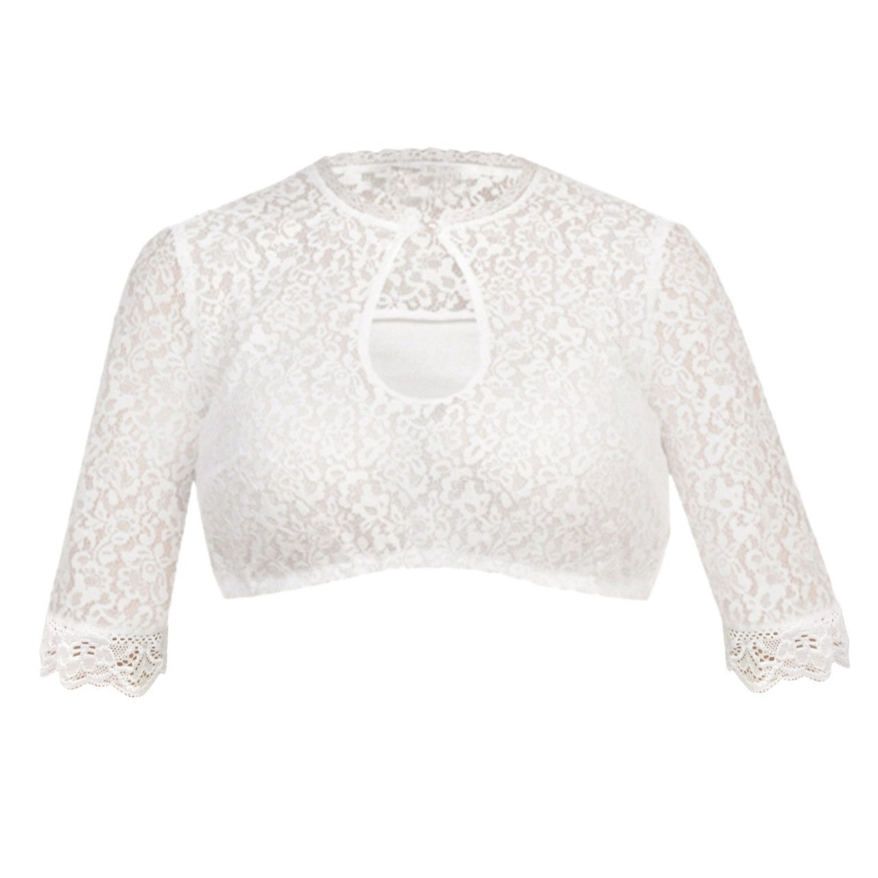 Elegant Classic Lace Base Shirt For Halloween